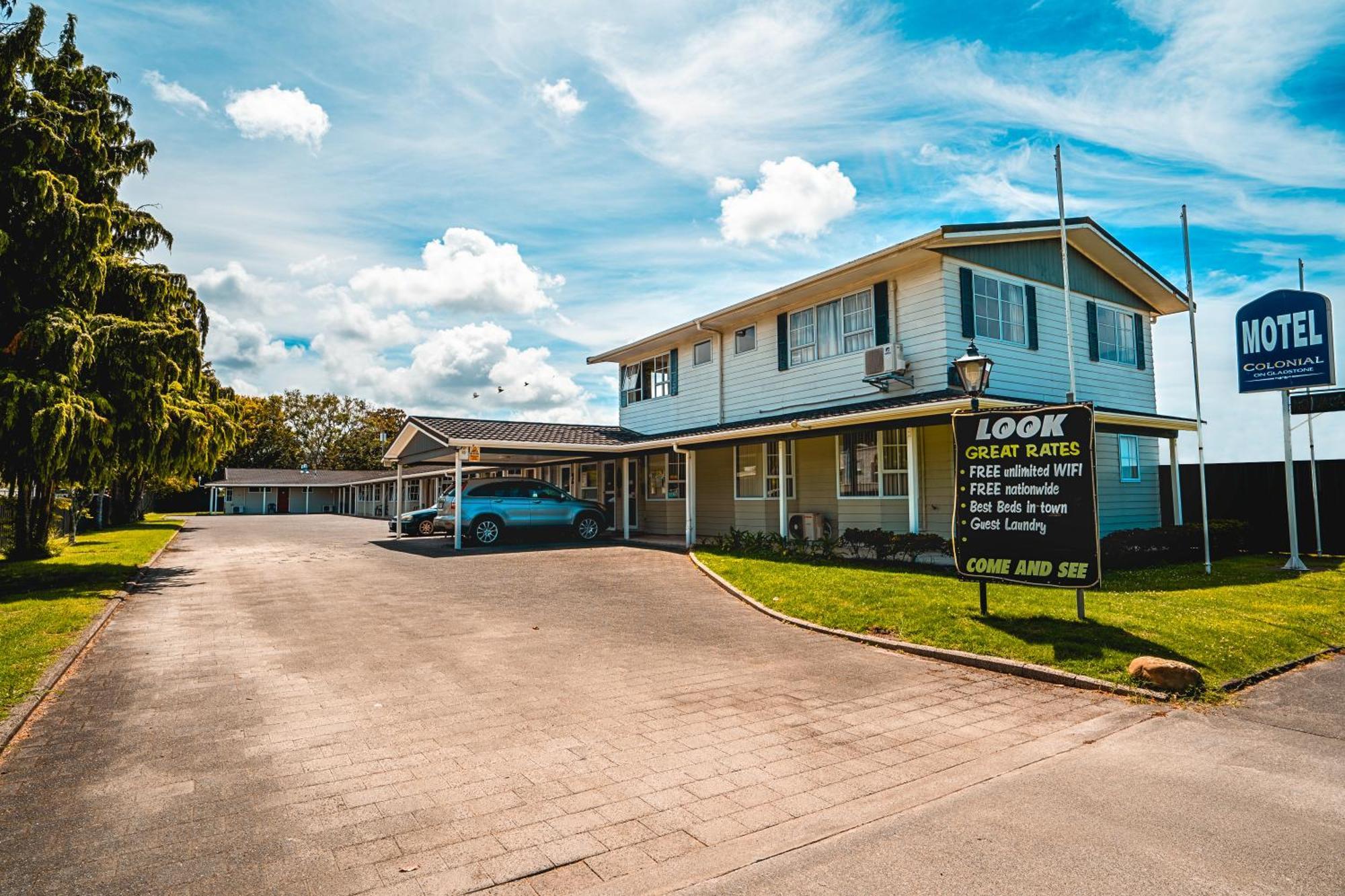 Colonial On Gladstone Motel Gisborne Exterior foto